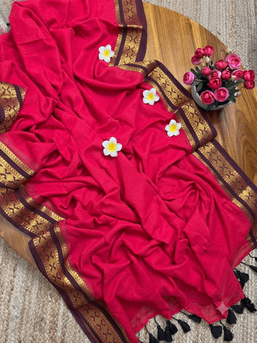 Red mul cotton